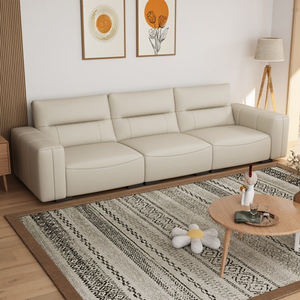 Sofá de Tela de Diseño Moderno y Lujoso, Simple, de 3 Plazas, Muebles para el Hogar de Buena Calidad, Estilo Nórdico, Precio Económico al por Mayor - Product Image 2