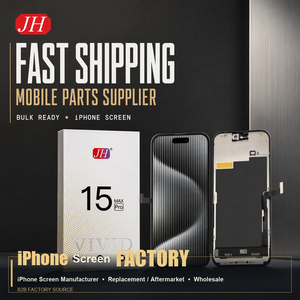 โรงงาน JH จำหน่ายอะไหล่จอ LCD แบบสัมผัส OEM ODM สำหรับเปลี่ยนซ่อมหน้าจอ <span class=keywords><strong>iPhone</strong></span> 15 14 Plus 16 <span class=keywords><strong>Pro</strong></span> 14 <span class=keywords><strong>Pro</strong></span> Max - Product Image 1