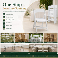Chaise de salle à manger pliable en plastique PP robuste et ergonomique, avec coussin de siège amovible, pour jardin et restaurant