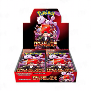 Cartes à collectionner en gros Sv10, impression couleur, boîte cadeau, peluche Team Rocket, jeu de société japonais, cartes booster Pokémon - Product Image 1