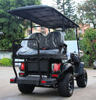 Voiture de golf électrique 4 places certifiée CE neuve de Chine, moteur KDS 5KW, acier léger, durable, batterie au lithium 48V, buggy de golf