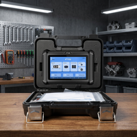 X100PADS Escáner de Diagnóstico Automotriz OBDii Profesional de 12V, Pantalla Táctil de 7 Pulgadas, 32+ Herramientas de Escaneo, Sistema Operativo Android, Llave, 2 Años de Garantía