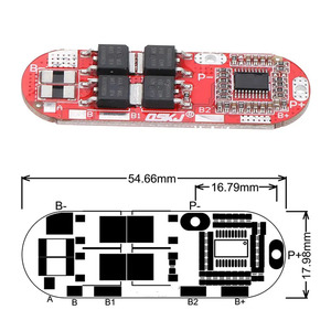 Placa de protección BMS al por mayor para baterías de litio 18650 y LiFePO4, 3S, 5S, 16S, 24S, 24V, 48V, 72V, 20A, 30A, 200A, 300A - Product Image 2