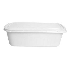 Barquettes à glace en <span class=keywords><strong>plastique</strong></span> PET blanc de haute qualité de 5 <span class=keywords><strong>litres</strong></span> avec couvercles, barquettes à gelato personnalisées de qualité alimentaire - Product Image 2