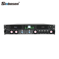 Amplificateur de puissance numérique 4 canaux D4-3500 350W Stéréo Montage en rack Équipement audio professionnel
