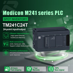 ตัวควบคุมการ M241อินพุต/ เอาท์พุท24จุดตัวควบคุมการ TM241C24T M241 SCH-neider Modicon แบบดั้งเดิมใหม่ - Product Image 1
