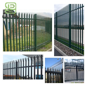 Paneles <span class=keywords><strong>de</strong></span> Cerca <span class=keywords><strong>de</strong></span> Acero Tipo Palisada para Jardín, <span class=keywords><strong>de</strong></span> Alta Seguridad, Anticorrosión, Fáciles <span class=keywords><strong>de</strong></span> Montar, Venta al Por Mayor - Product Image 3
