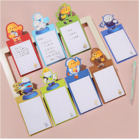 GemFully Venta al por Mayor Nuevas Innovaciones Buen Precio Notas Adhesivas de Anime y Dibujos Animados Blocs de Notas Magnéticos Bloc de Notas Personalizado para Refrigerador