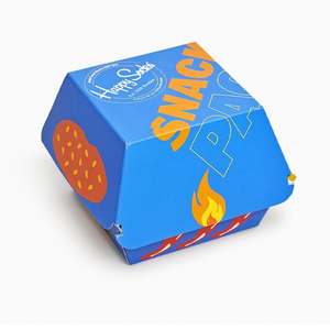 Biodegradable Eco Friendly Paper Burger Lunch Box Packing Custom Hamburger Container