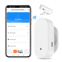 Capteur de présence humaine Tuya WIFI 24GHZ avec détection de luminosité