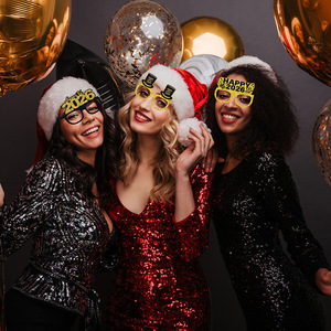 2026 lunettes joyeux nouvel an lunettes drôle papier lunettes lunettes pour nouvel an fête fournitures joyeux nouvel an décorations - Product Image 2