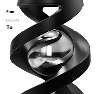 Fidget de bureau cinétique en alliage d'aluminium personnalisé jouet de bureau suspendu en métal pour adultes et garçons cadeau de rotation gyroscopique