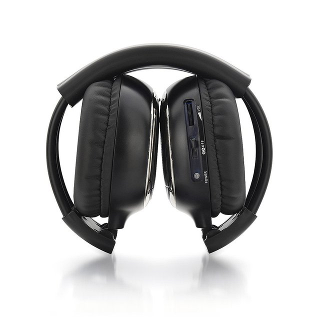 Silent Disco Headphone Wireless Over-Ear Stereo Sound for DJ Sports Use Foldable Portable RF2008