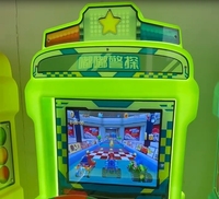 Machine de jeu de simulateur vidéo d'arcade à jetons Machine d'amusement de course de voiture pour les enfants de compétence de bon profit de FEC
