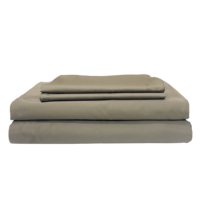 Ensemble de draps en coton biologique 100% certifié GOTS durable et respirant pur et sommeil paisible pour la maison et l'hôtel