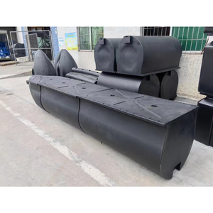 Flotteur modulaire en plastique PE-HD utilisé pour les bateaux pontons récréatifs ou péniches - Product Image 3