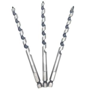 Excellent rapport qualité-prix : Lot de 7 tarières à bois en acier à haute teneur en carbone 2026, avec tige hexagonale de 11 mm et foret de 19 mm - Product Image 1