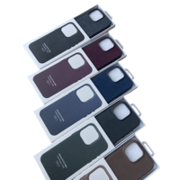 Coque de téléphone magnétique tissée fine de qualité d'origine pour iPhone 15 Pro Max Plus coque de téléphone avec emballage