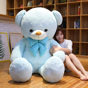 Grote strikdas gigantische knuffelbeer zacht groot pluche kussen speelgoed Valentijnsdag Kerst verrassing cadeau voor meisjes huisdecoratie - Product Image 4