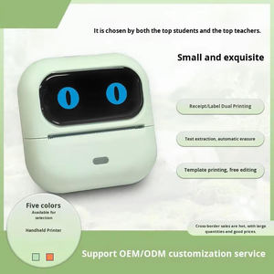 Imprimante thermique portable <span class=keywords><strong>mini</strong></span> haut de gamme, impression de codes-barres, imprimante de poche, étiquettes de nom, interface USB, 203 dpi, en stock - Product Image 3