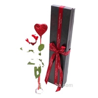 Boîte cadeau de rose éternelle miniature