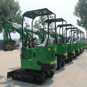 Compre la Miniexcavadora Hidráulica CE Más Pequeña de 0.4M3 y 1 Tonelada para Trabajos Agrícolas, con Accesorios, Cabina Cerrada, Miniexcavadora - Product Image 6