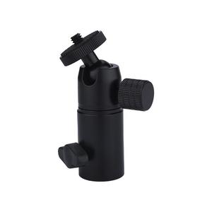 Crwj Flash Light <b>Stand</b> With Ball Head 23mm Aluminum Alloy Portable Universal Hot Shoe Mount For Camera Flash - Product Image 3