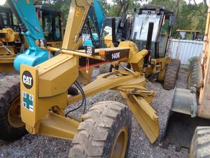 รถเกรดเดอร์ Caterpillar 140K 140H 140G มือสอง พร้อมเครื่องยนต์และส่วนประกอบหลักของปั๊ม ราคาถูก - Product Image 2
