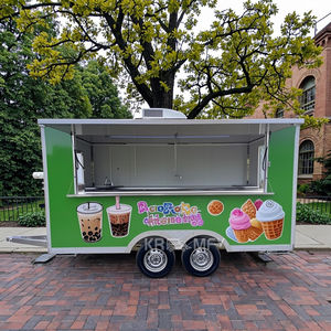 Véhicule de restauration mobile pour pizzas, conception de cuisine, concession, camping, camion-restaurant, remorque, van, remorque de destination - Product Image 1