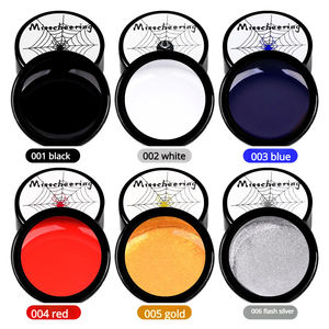 <span class=keywords><strong>Vernis</strong></span> à <span class=keywords><strong>ongles</strong></span> gel effet fil de fer 5 ml, 6 couleurs, motif toile d'araignée créative, pour nail art, service OEM/ODM disponible, personnalisable - Product Image 1