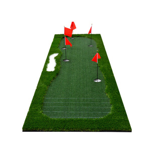 Genuine Golf Greens Indoor and Outdoor <strong>Putting</strong> Practice <strong>Machine</strong> Graduated Line <strong>Putting</strong> Practice Blanket - Product Image 1