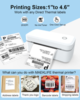 Vente Chaude Prix de Gros Imprimante d'Étiquettes Couleur pour Petites Entreprises Machine d'Impression d'Étiquettes Imprimante d'Étiquettes Petite Portable