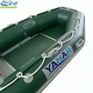 Perahu Karet Hisea Best China Weihai Custom Factory 10 Kaki untuk 4 Orang dengan Transom untuk Memancing - Product Image 1