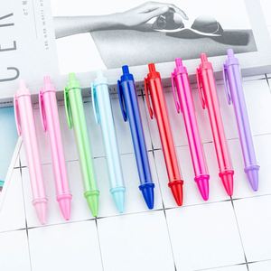 Diy Paper Insertable Transparent Clear Tube Plastic <b>Retractable</b> Picture Insert Ballpoint <b>Pens</b> - Product Image 3
