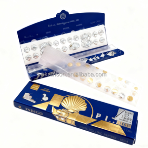 Factory Sales Stock Custom Manual Modern <b>Rolling</b> <b>Paper</b> King size Slim 52 Booklets Unbleached <b>Brown</b> Slow Burning OEM Wholesale - Product Image 2