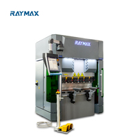 Presse plieuse CNC entièrement automatique RAYMAX avec système intelligent, machine de pliage de tôles, presse plieuse servo électrique pure avec certification CE