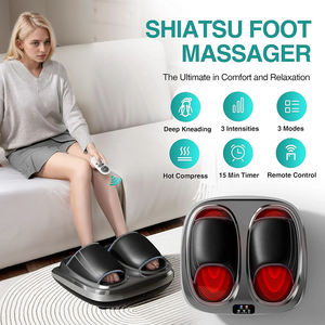 Amazon riscaldamento e temporizzazione caratteristiche Shiatsu vibrazione massaggiatore nuovo Design elettrico del piede massaggiatore per le gambe - Product Image 2