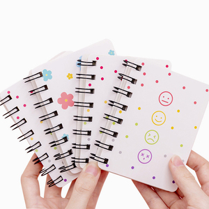 Studente Mini diario Notebook A7 a spirale Notebook con pagina bianca interna a fogli mobili da tasca Design cancelleria - Product Image 3