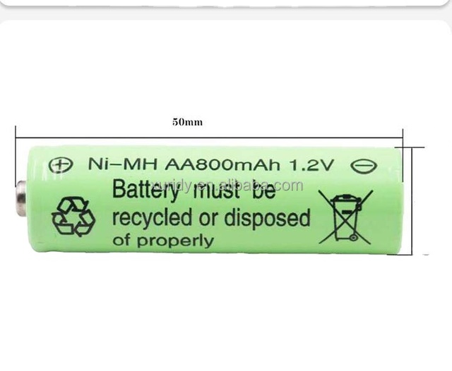 Ni-mh Rechargeable Batteries AA 800mAh 1.2v Aa Rechargeable Battery Aa Size Battery