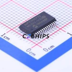 ชิปไอซีประมวลผลสัญญาณดิจิตอล (DSP/DSC) ชิปวงจรรวม SOIC-28-208mil DSPIC33EP32MC202-I/SS ใหม่เอี่ยม - Product Image 1