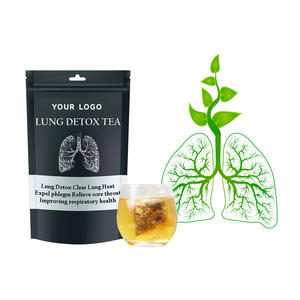 بيع بالجملة علامة خاصة شاي الجهاز التنفسي التخسيس للبالغين رئة التخلص من السموم المضادة للتدخين رئة واقية معالجة الخام - Product Image 3