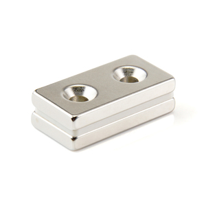 Imanes avellanados de neodimio, bloque cuadrado con agujero, N35, N38, N52, <span class=keywords><strong>N42</strong></span> - Product Image 4