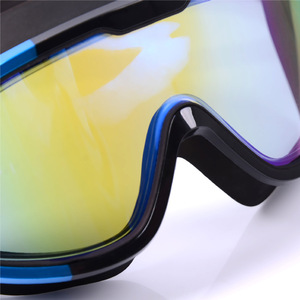 Anti-Fog Swimming Goggles SG-430 PC Lens <b>Large</b> <b>Frame</b> Universal Adult Swim Wear - Product Image 1