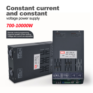Fonte de Alimentação Ajustável AC-<span class=keywords><strong>DC</strong></span> MWEL SCP-1200-12 1200W 12V 100A CC/CV para Eletrodeposição, Eletrolise e Carregamento de Baterias - Product Image 2