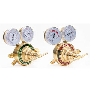 Ensemble de régulateurs en laiton et en aluminium de série V450 pour applications industrielles, oxygène, acétylène, hélium, argon, CO2 - Product Image 3