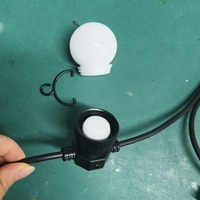Lampe décorative 3D à LED DC12V RVB, lumière LED pixel cristal 3D, boule LED RVB 3D
