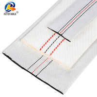 Tuyau d'irrigation agricole plat en PVC souple et durable anti-UV pour champs de coton, 100m ou 50m ou sur mesure, Mali