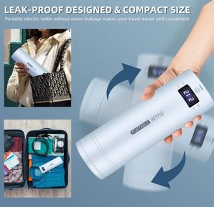 Draagbare Verwarmingsbeker Intelligente Elektronische Verwarming RVS Draagbare Mini Slimme Reiskookpot - Product Image 4