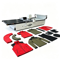 Machine de découpe automatique de tissus PANDA CNC avec moteur/pompe pour tissus multicouches en fourrure et velours 120m/min 380V/220V