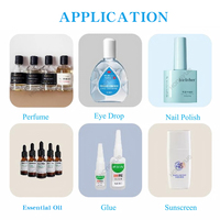 Machine de remplissage et de bouchage semi-automatique pour flacons de parfum liquides roll-on 2 en 1, petite machine de remplissage et de bouchage de bouteilles en verre